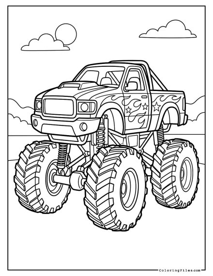 Cool Custom Monster Truck Design
