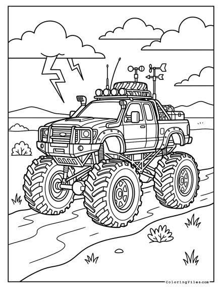 Monster Truck Storm Chaser