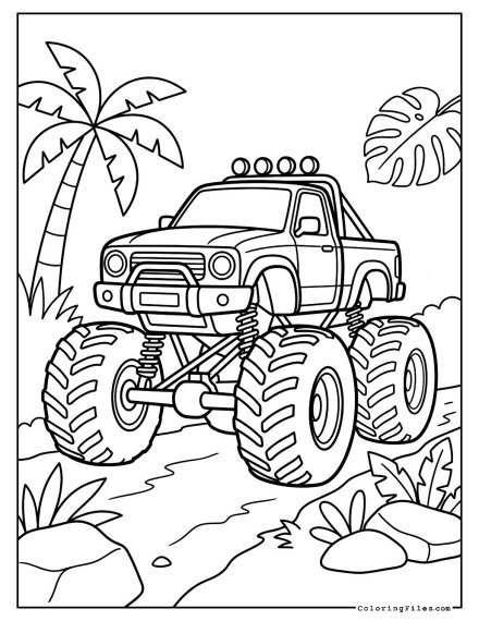 Monster Truck Jungle Trek
