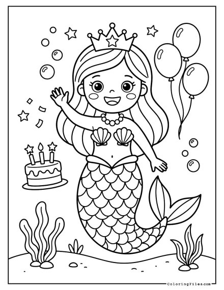Happy Mermaid Celebration