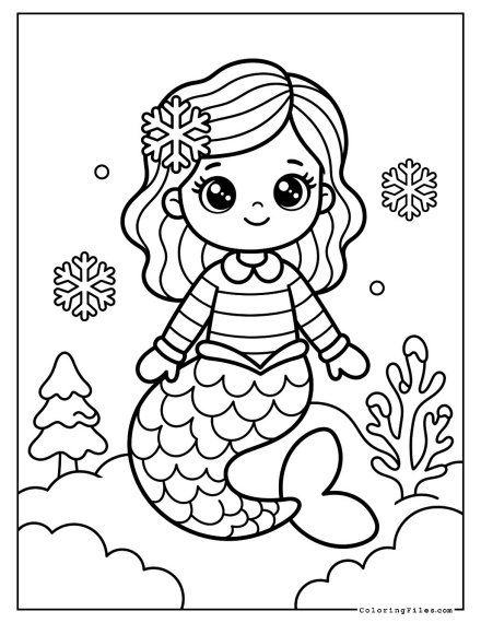 Mermaid Winter Wonderland