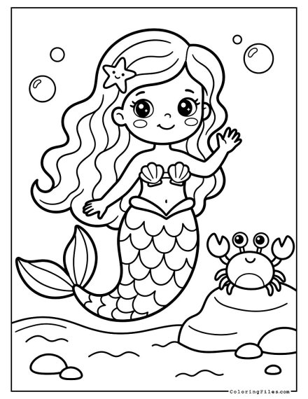 Mermaid and The Crab