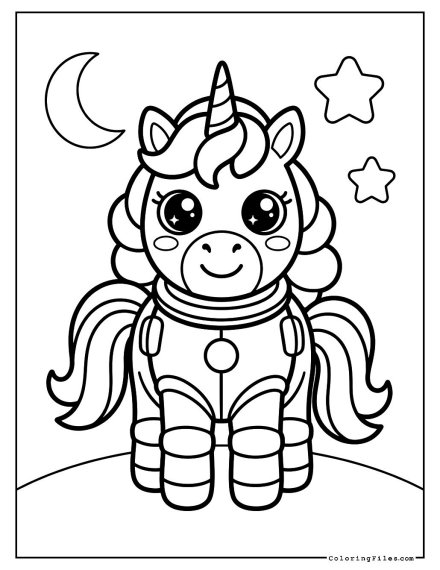 Space Traveler Unicorn