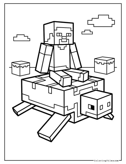 Minecraft Turtle: Slow Traveler