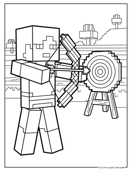 Alex and the Archery Target