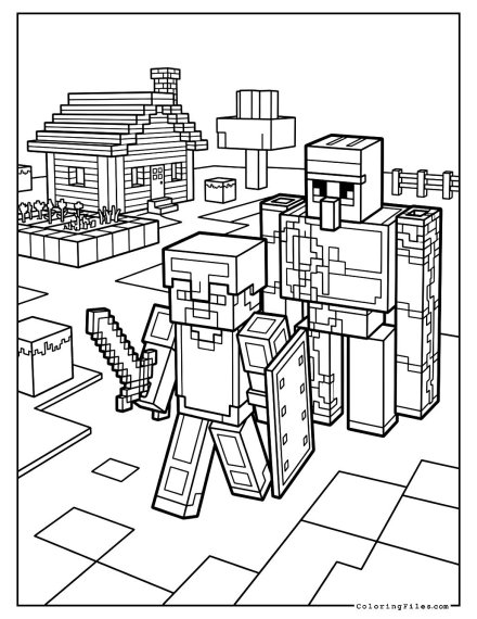 Golem and Village Protection Mission