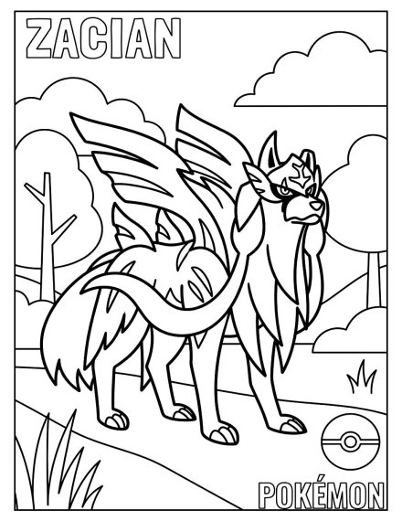 Legendary Wolf Zacian