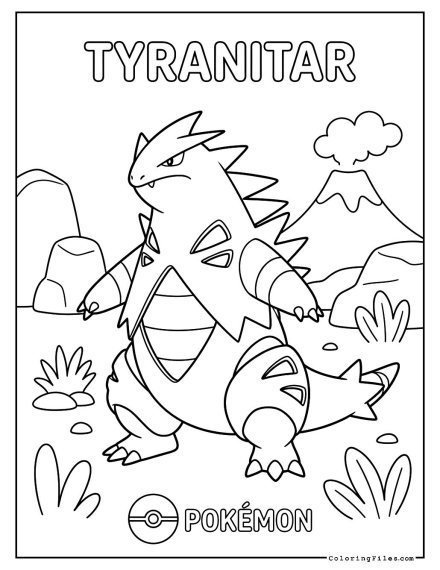 Tyranitar: Rock Monster