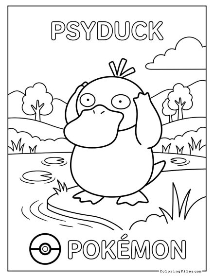 Psyduck: The Astonished Duck