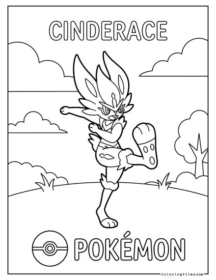 Cinderace: Footballer's Fire