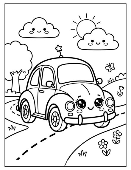 Kawaii Little Car