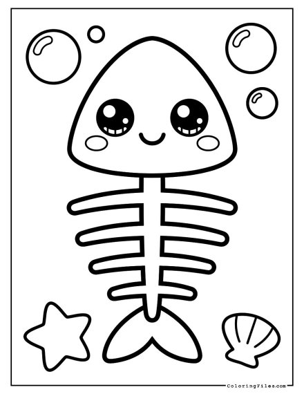 Kawaii Fishbone