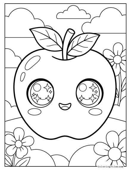 Kawaii Apple