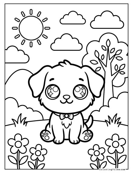 Kawaii Little Puppy