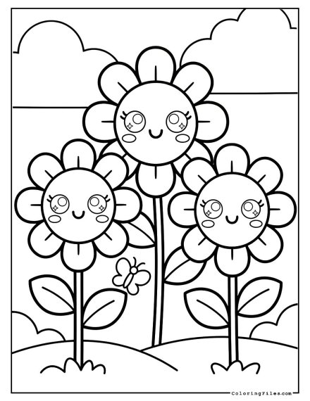 Kawaii Daisies