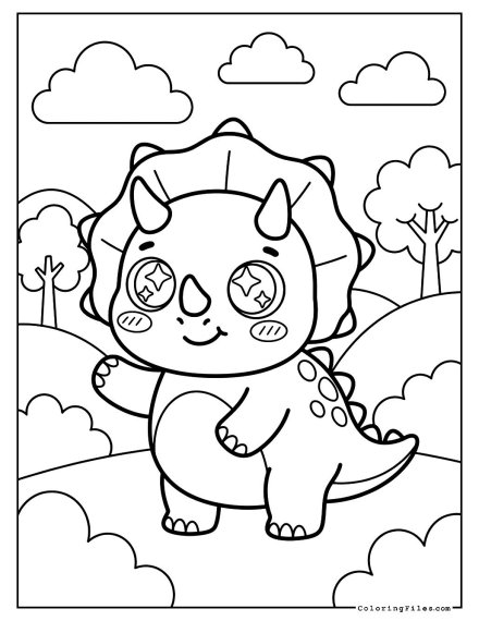 Kawaii Dinosaur