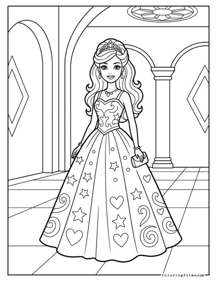 Barbie's Evening Dress
