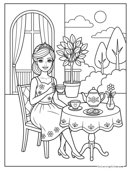 Barbie's Tea Time