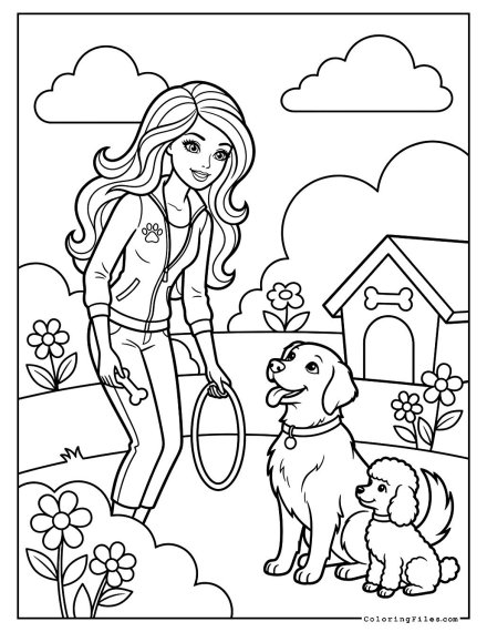 Barbie's Dog Training
