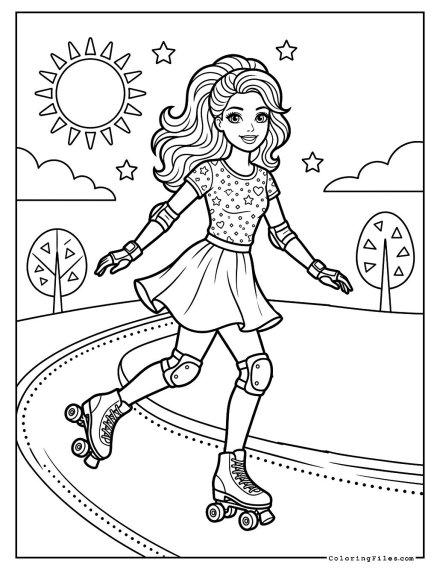 Barbie Goes Skating