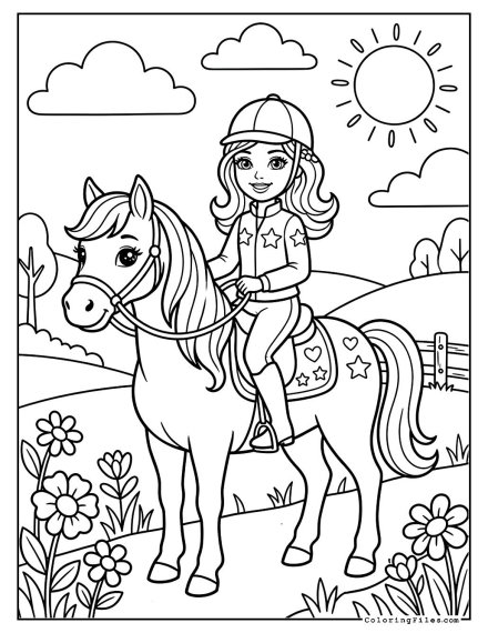 Barbie and Her Horse