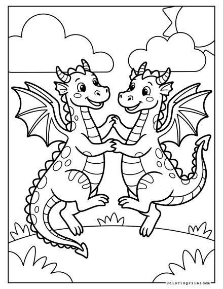 Dancing Dragon Pair