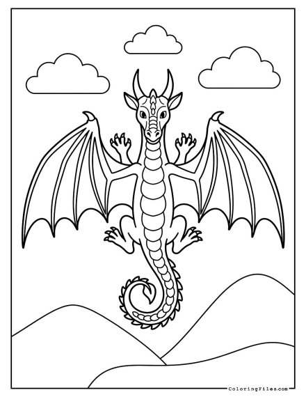Dragon Looking Down