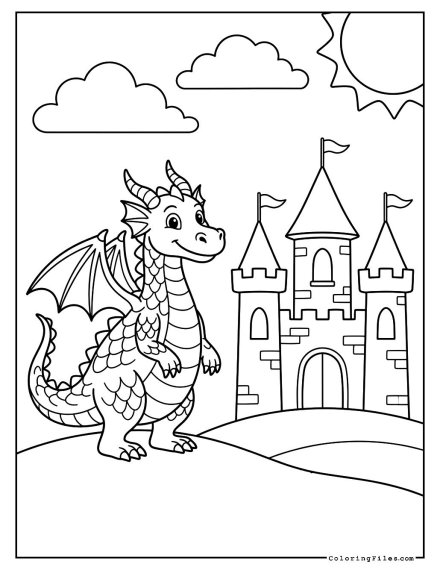 Dragon and Castle