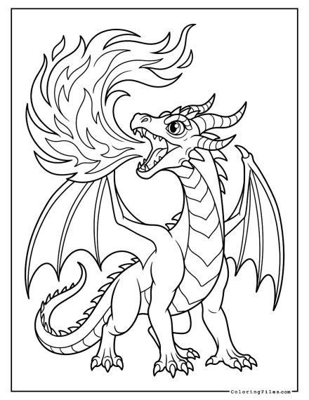 Magnificent Fire Dragon