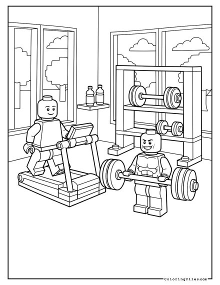 Lego Gym Activity