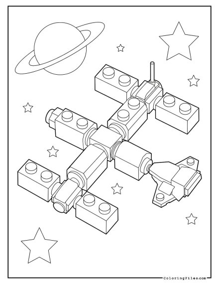 Lego Space Station