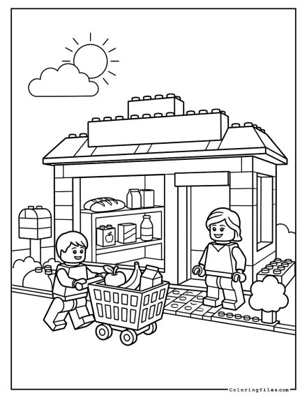 Lego Supermarket