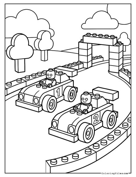 Lego Race Track
