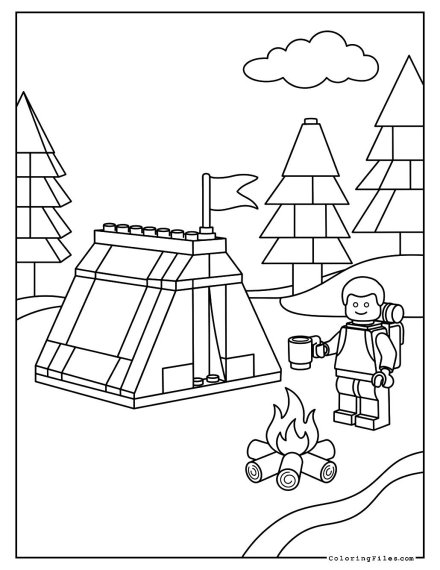 Lego Forest Camp