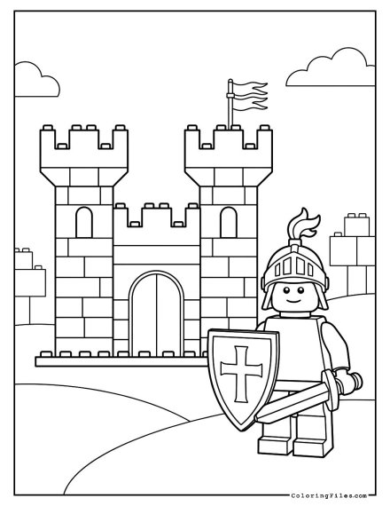 Lego Castle and Knight