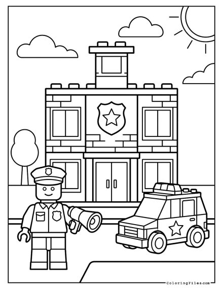 Lego Police Station