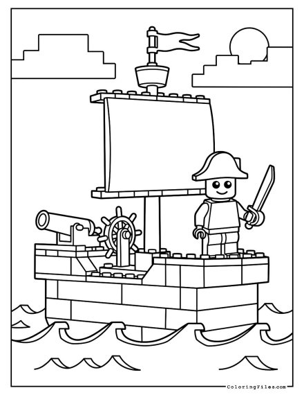 Lego Pirate Ship