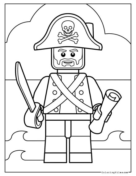 Lego Pirate Captain