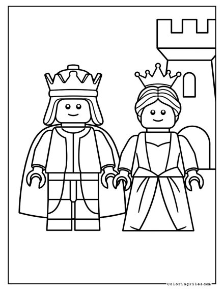 Lego King and Queen