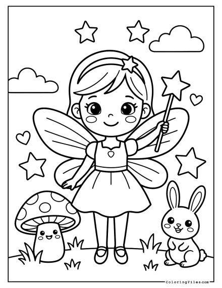 Neon Sparkling Fairy