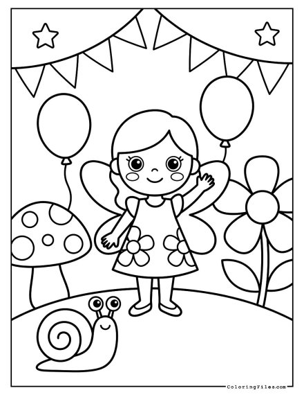 Fairy at the Garden Party