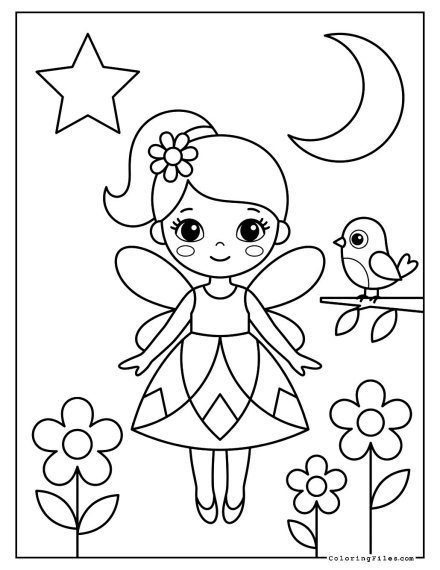 Spring Harbinger Fairy Girl