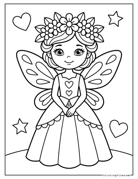 Flower Crowned Fairy Princess