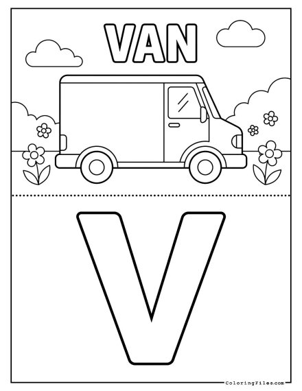 Letter V