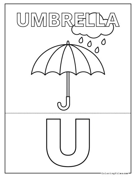 Letter U