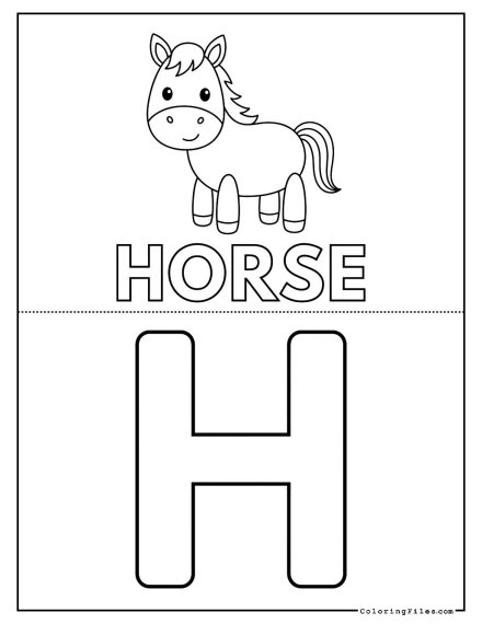 Letter H