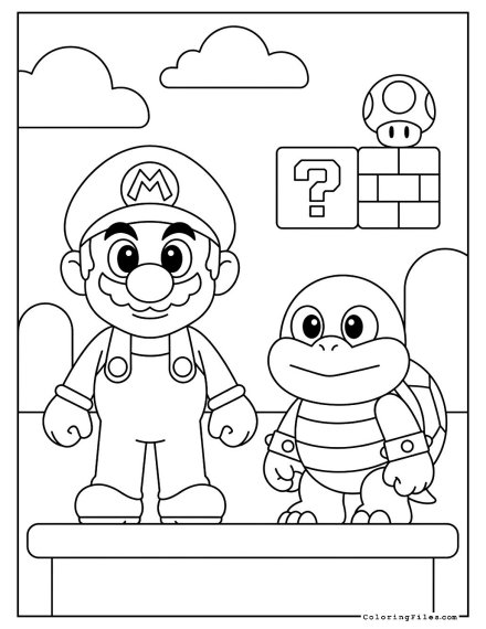 Mario and Boom Boom