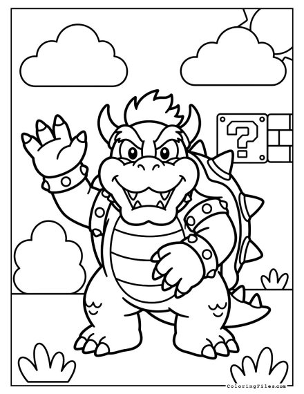 Bowser the Turtle King
