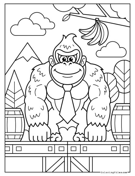 Donkey Kong the Mighty Gorilla