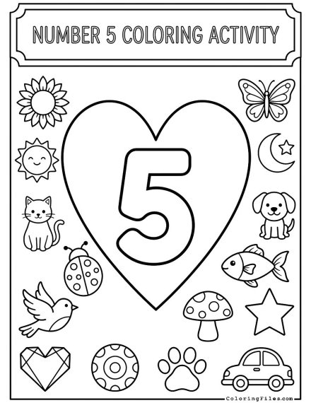 Number 5 Five